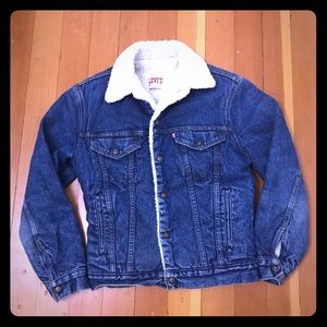 Vintage Levi’s Sherpa Jean jacket